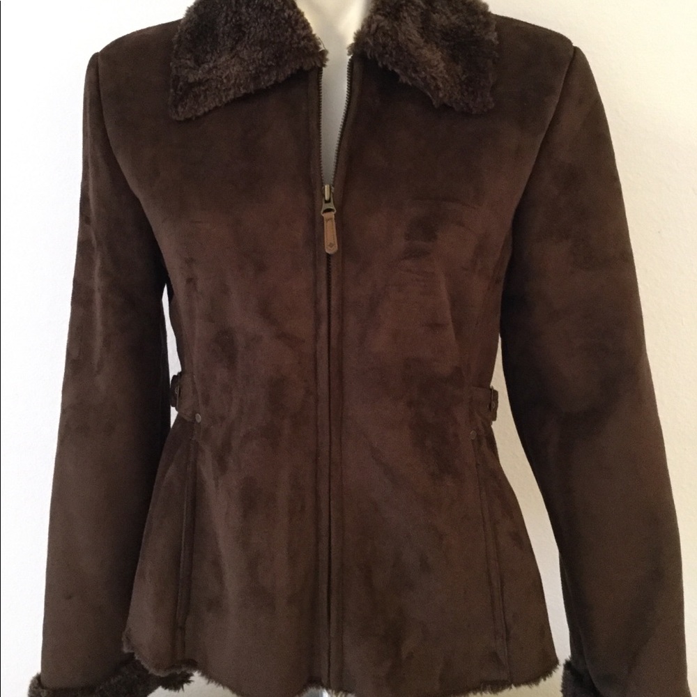 Columbia Faux Shearling  Lined Coat